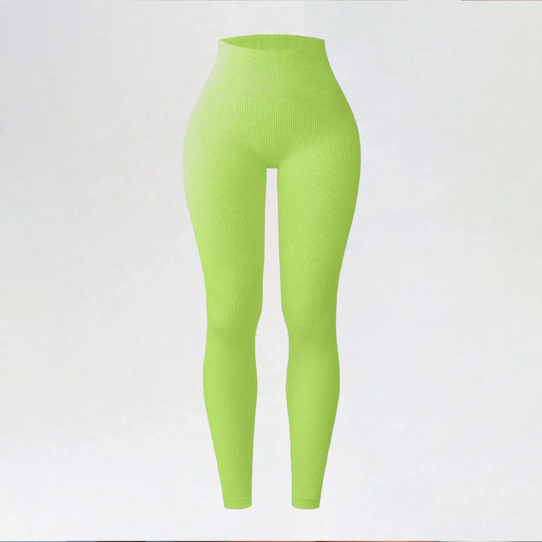 Women's High-Waisted Seamless Yoga Leggings for Fitness & Running