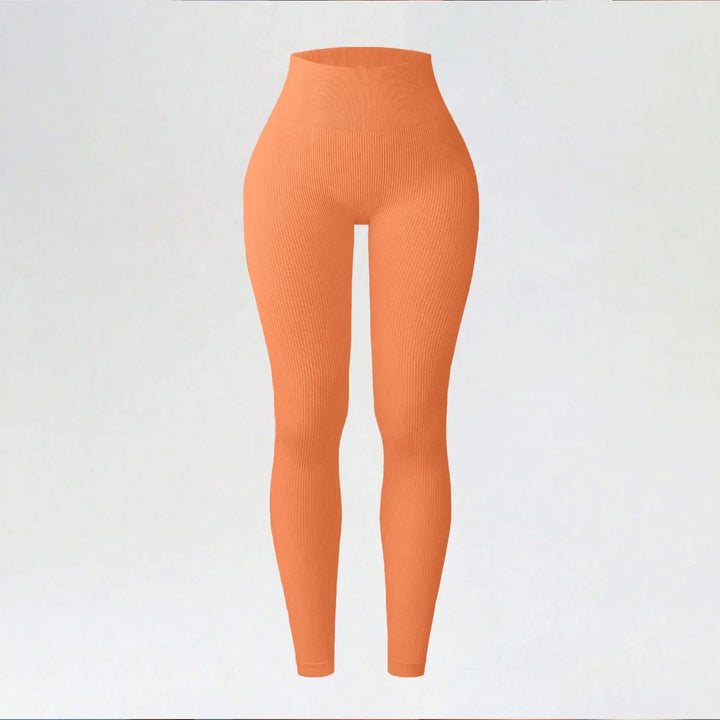 Women's High-Waisted Seamless Yoga Leggings for Fitness & Running