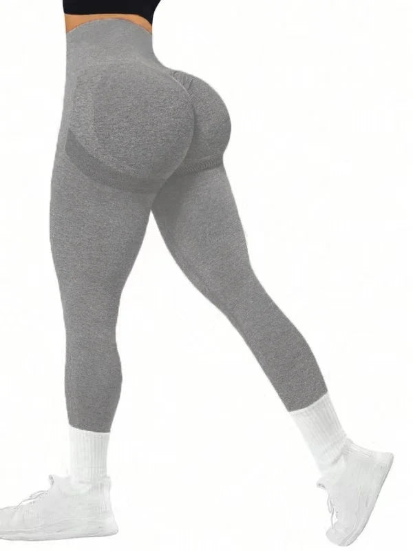 Women's High Waist Seamless Yoga Leggings with Tummy Control