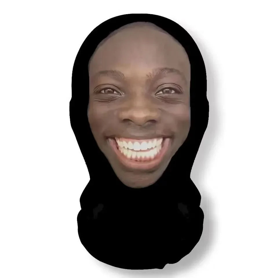 Masque réaliste imprimé en 3D pour Halloween, accessoire de cosplay et de tenue hip-hop