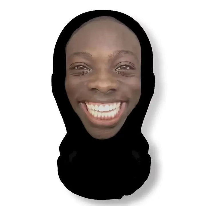 Masque réaliste imprimé en 3D pour Halloween, accessoire de cosplay et de tenue hip-hop