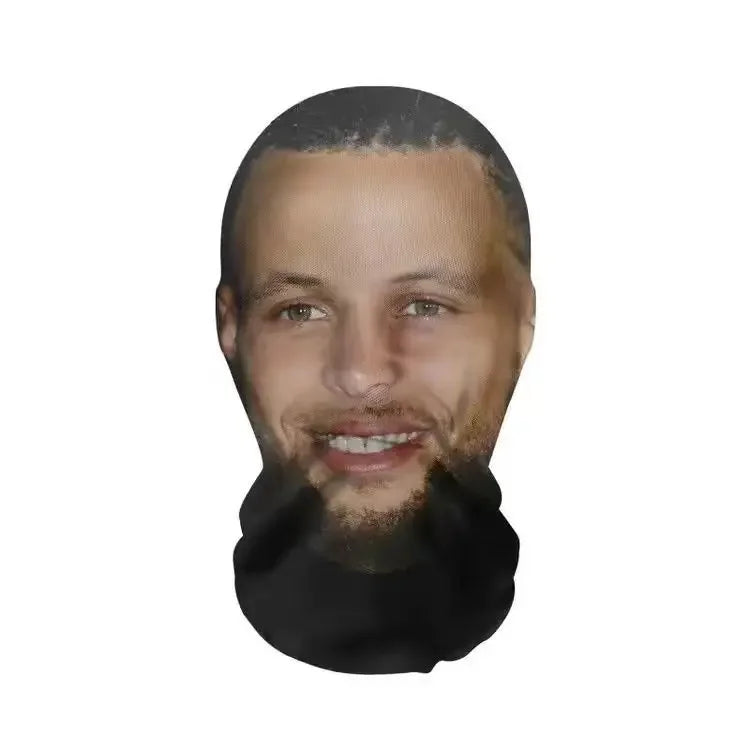 Masque réaliste imprimé en 3D pour Halloween, accessoire de cosplay et de tenue hip-hop