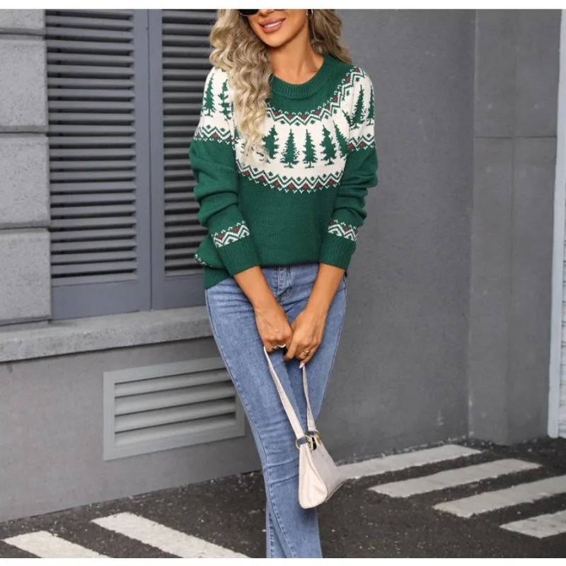 Women's Festive Knit Sweater