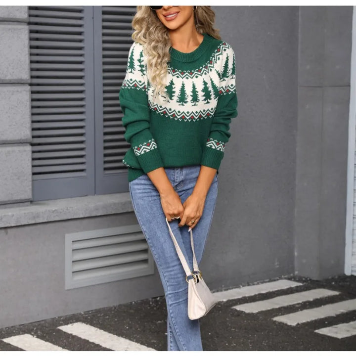 Women's Festive Knit Sweater