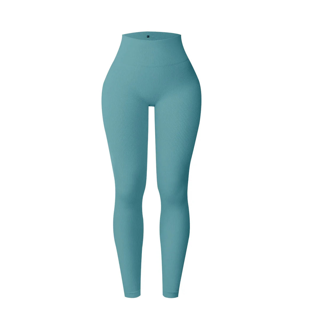 Women's High-Waisted Seamless Yoga Leggings for Fitness & Running
