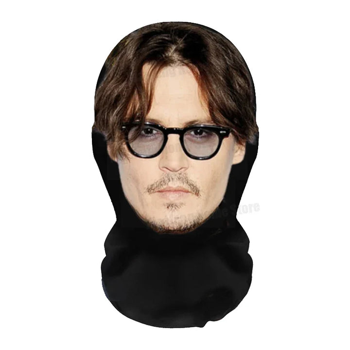 Máscara realista de cosplay para o Halloween | adereço assustador de fantasia e disfarce