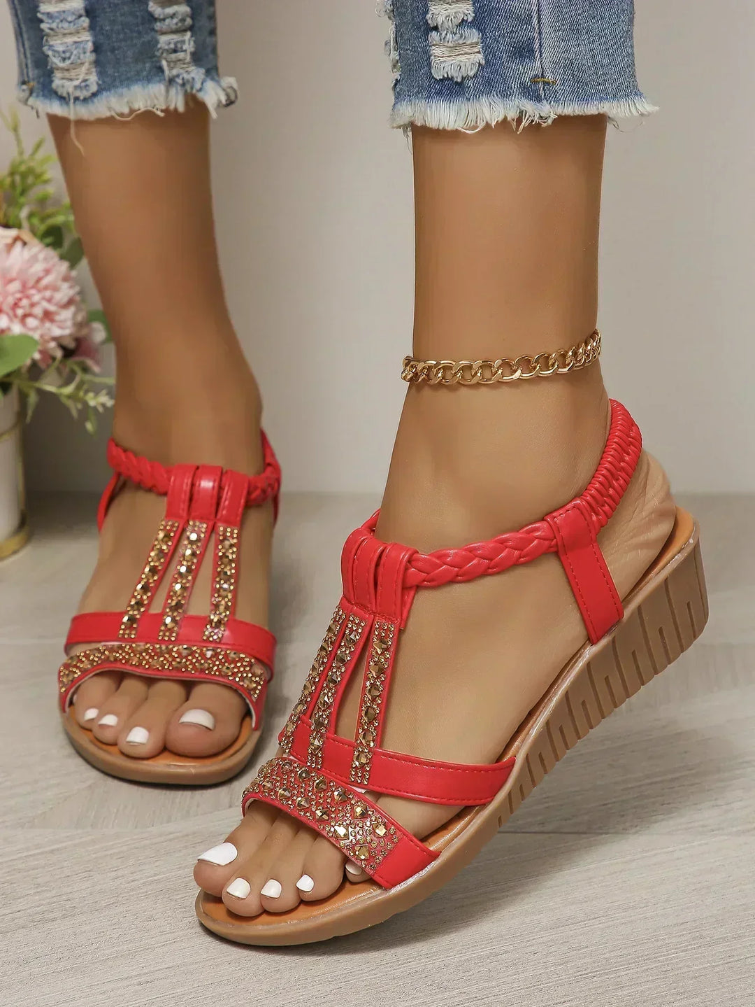 Aveline | Women's Comfortable Stylish Orthopedic Sandals-Metro Lane Plaza
