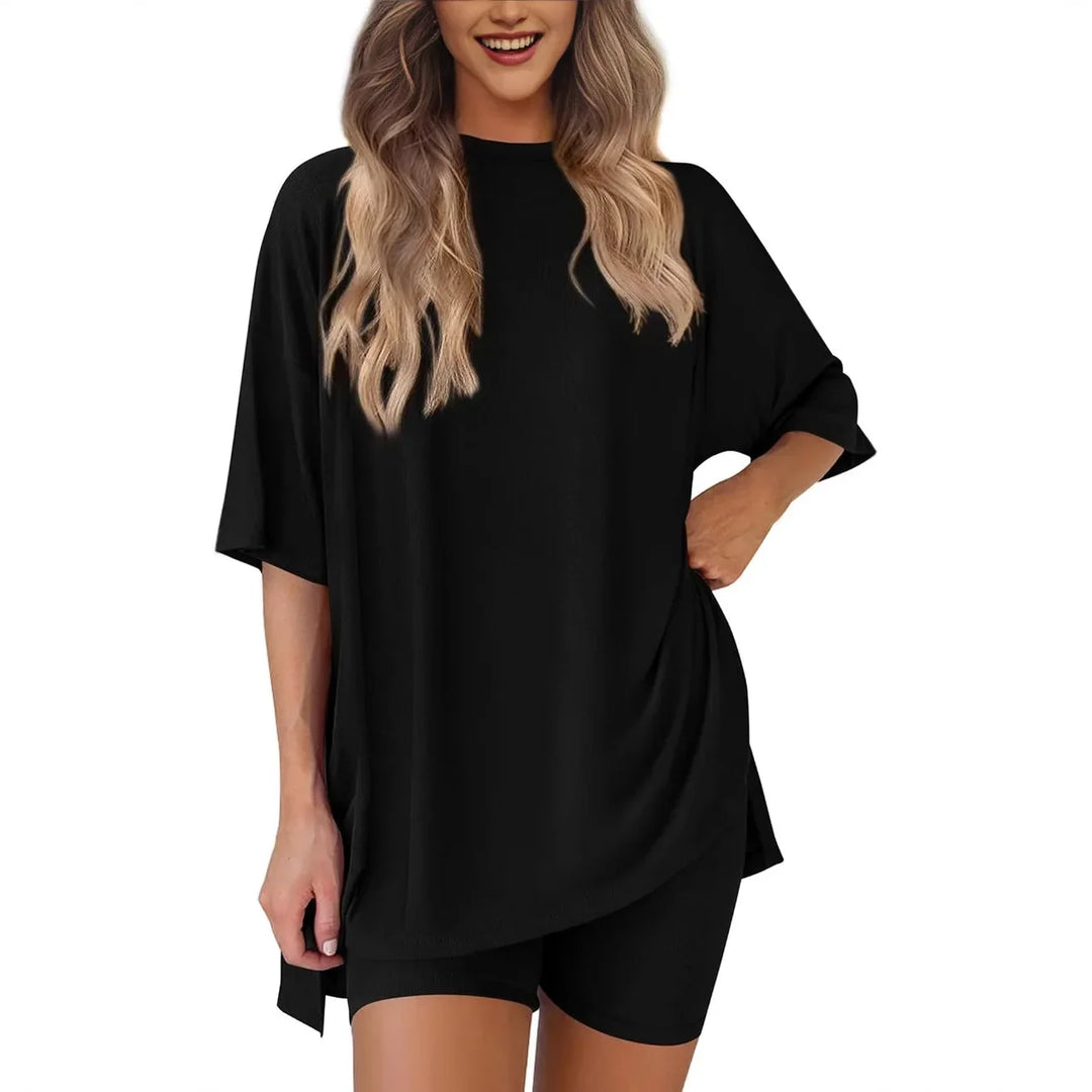 Sophia | Women's Relaxed Summer Two-Piece Outfit-Metro Lane Plaza