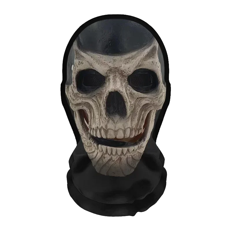 Conjunto divertido de peruca e máscara de cosplay para o Halloween, acessórios criativos para a cabeça e adereços de fantasia