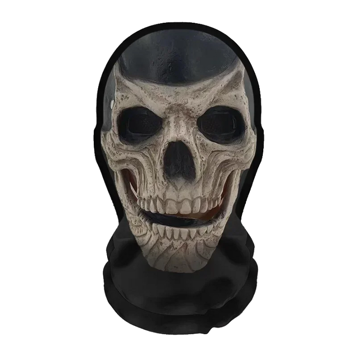 Conjunto divertido de peruca e máscara de cosplay para o Halloween, acessórios criativos para a cabeça e adereços de fantasia