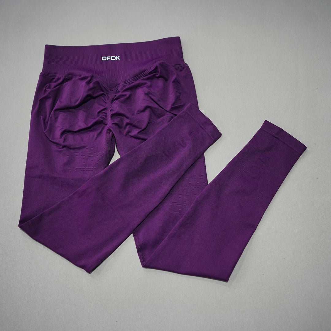 Women's High-Waisted Seamless Yoga Leggings for Tummy Control