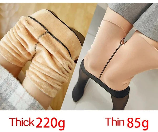 Women's Warm Stretch Thermal Fleece Leggings for Winter Wear
