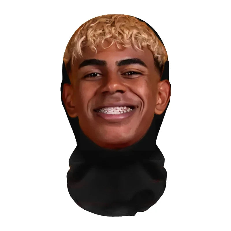 Máscara realista de cosplay para o Halloween | adereço assustador de fantasia e disfarce