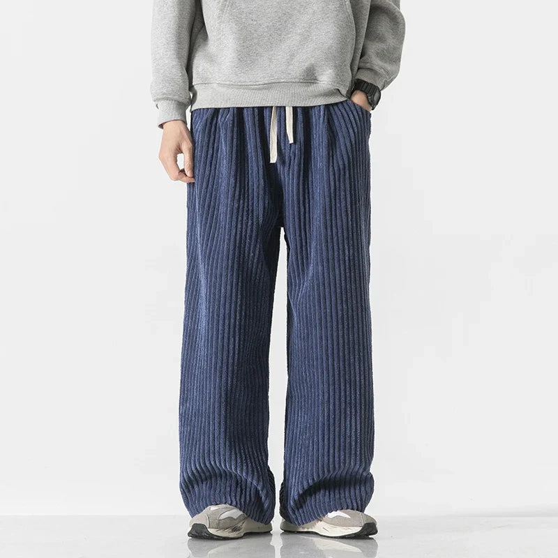 Men's Corduroy Sweatpants for Comfort and Style-Metro Lane Plaza