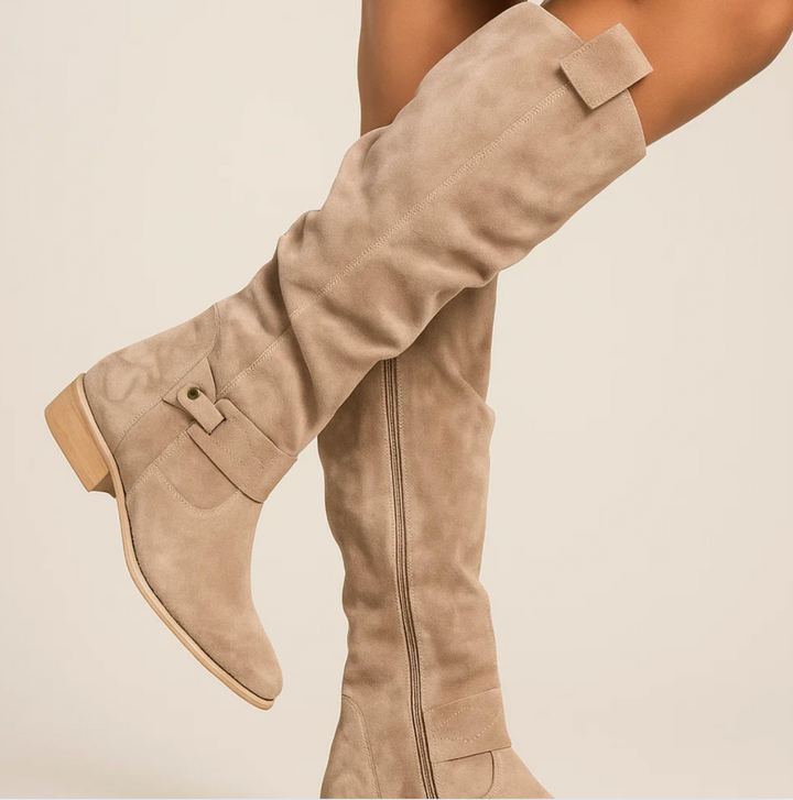 Women's Suede Boots | Elegant and Comfortable-Metro Lane Plaza