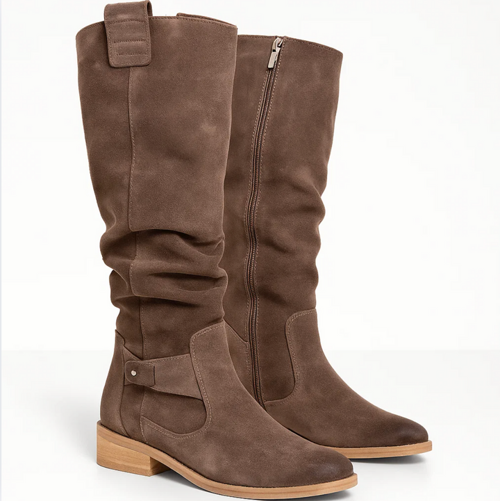 Women's Suede Boots | Elegant and Comfortable-Metro Lane Plaza