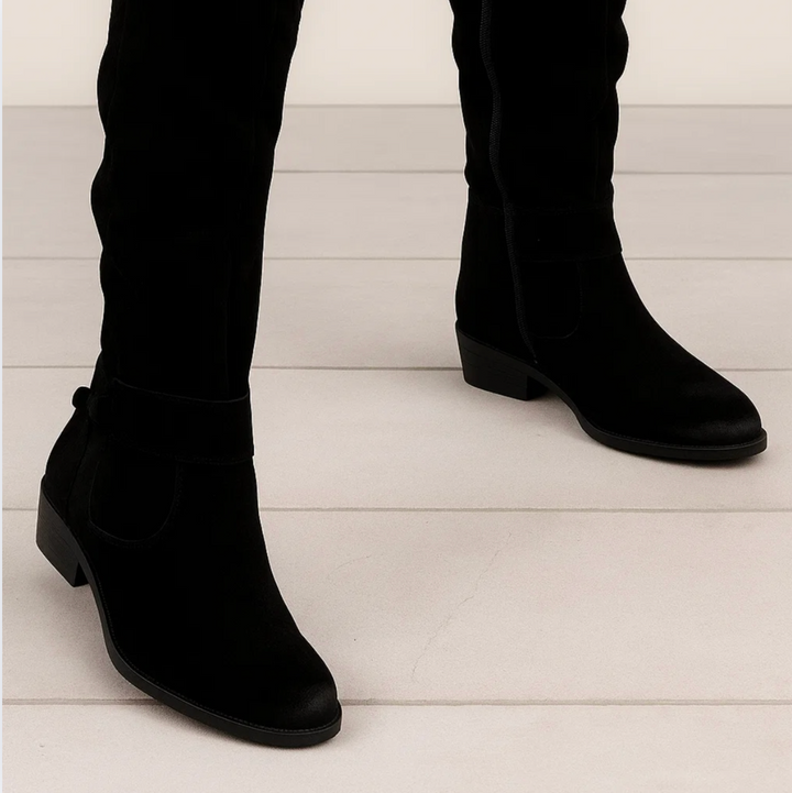Women's Suede Boots | Elegant and Comfortable-Metro Lane Plaza