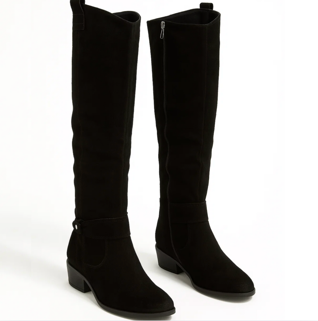 Women's Suede Boots | Elegant and Comfortable-Metro Lane Plaza