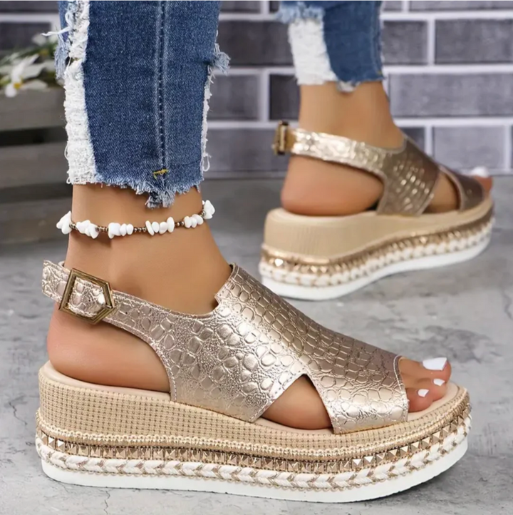 Sophia | Women's Elegant Comfort Orthopedic Sandals-Metro Lane Plaza
