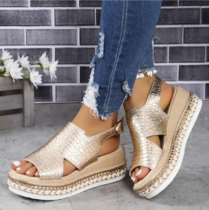 Sophia | Women's Elegant Comfort Orthopedic Sandals-Metro Lane Plaza