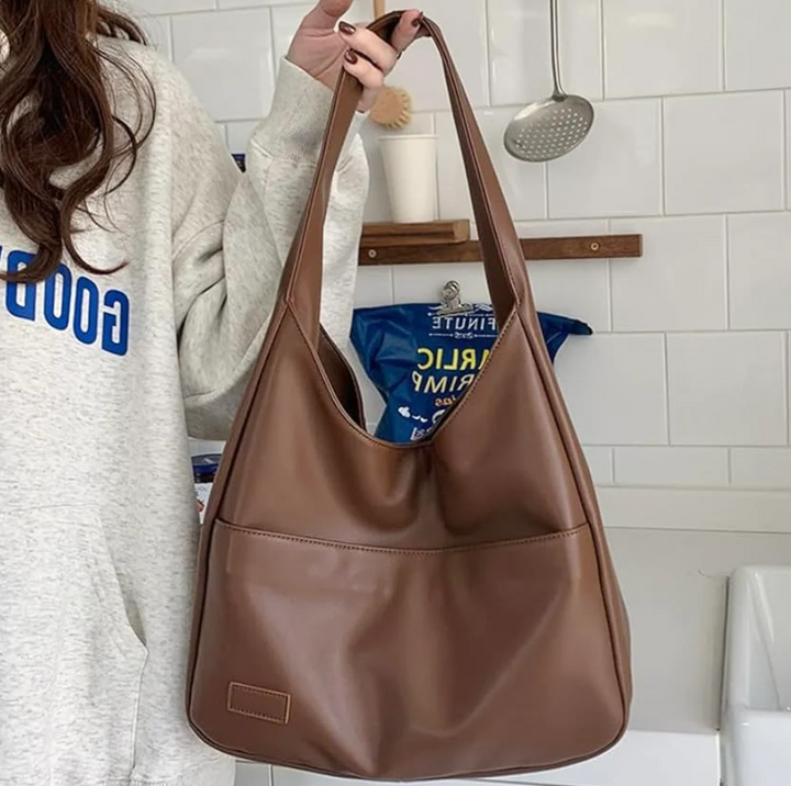 Sophia | Women's Trendy Vegan Leather Shoulder Bag-Metro Lane Plaza