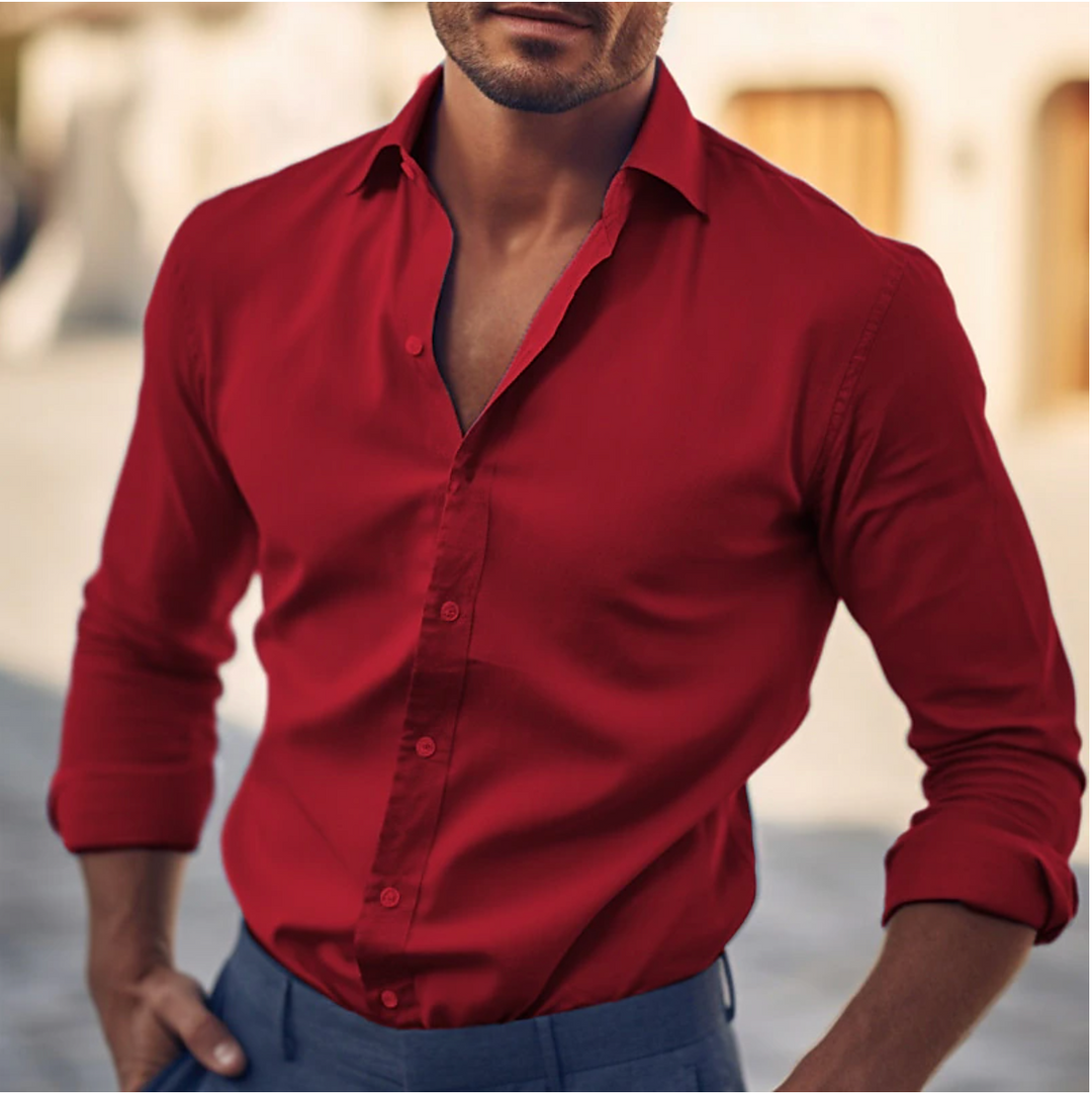 Men's Stylish High-Quality Dress Shirt-Metro Lane Plaza