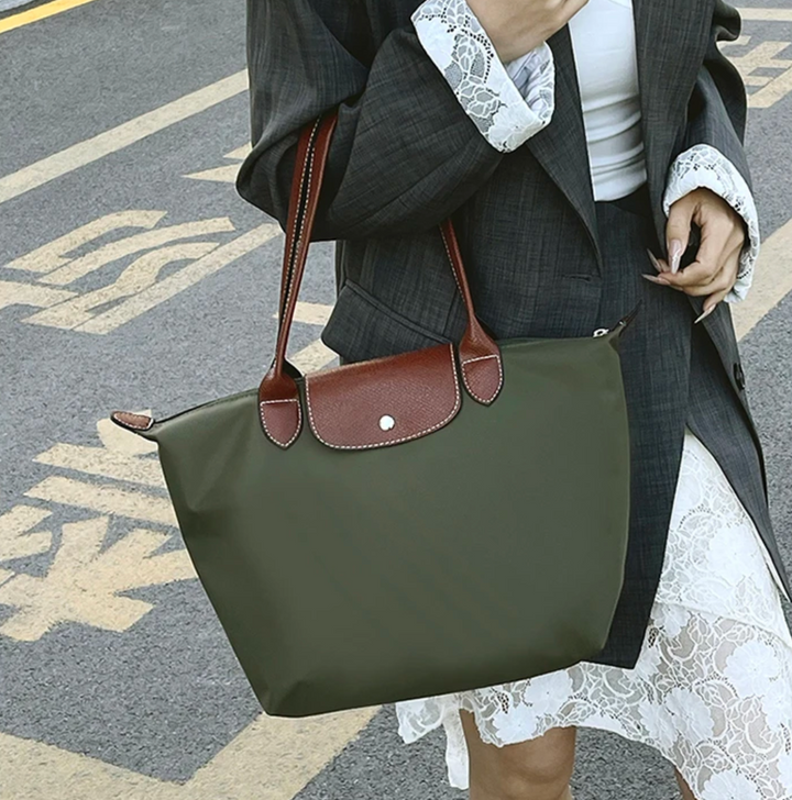 Women's Spacious Elegant Vegan Shopper Handbag for Any Occasion-Metro Lane Plaza