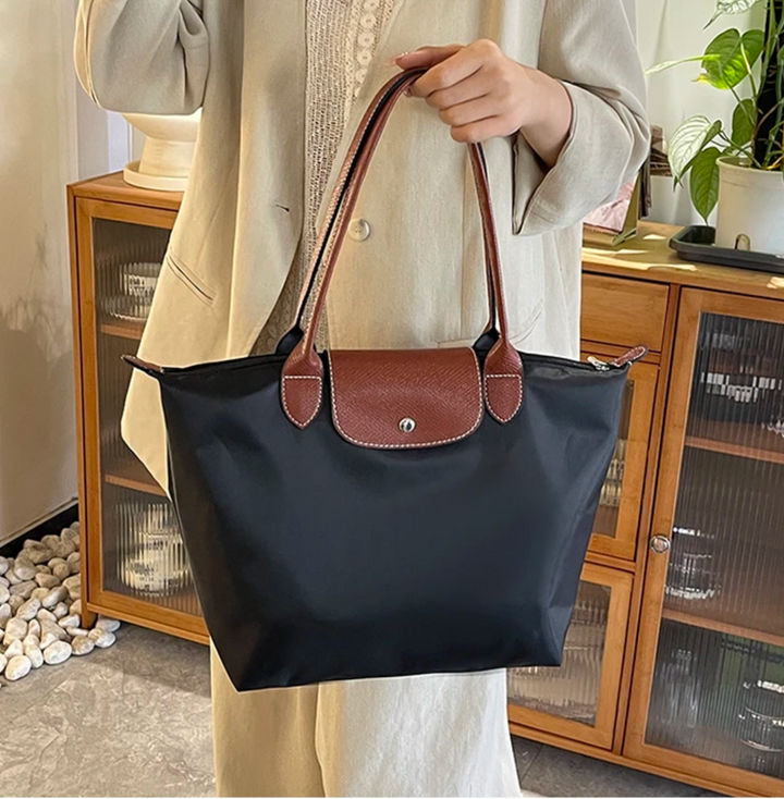 Women's Spacious Elegant Vegan Shopper Handbag for Any Occasion-Metro Lane Plaza