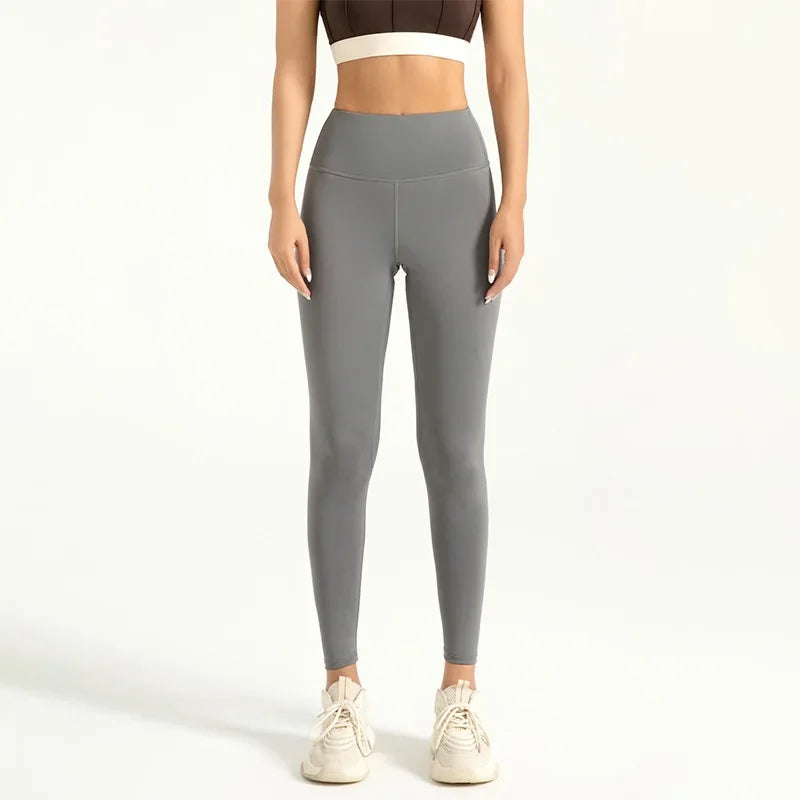 Sømløse Y2K-leggings til kvinder med høj talje og løftende effekt på bagdelen