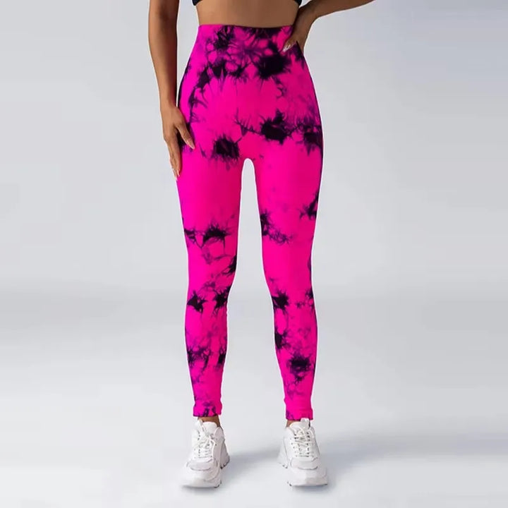 Women's High Waist Seamless Yoga Pants, Push-Up Sports Leggings