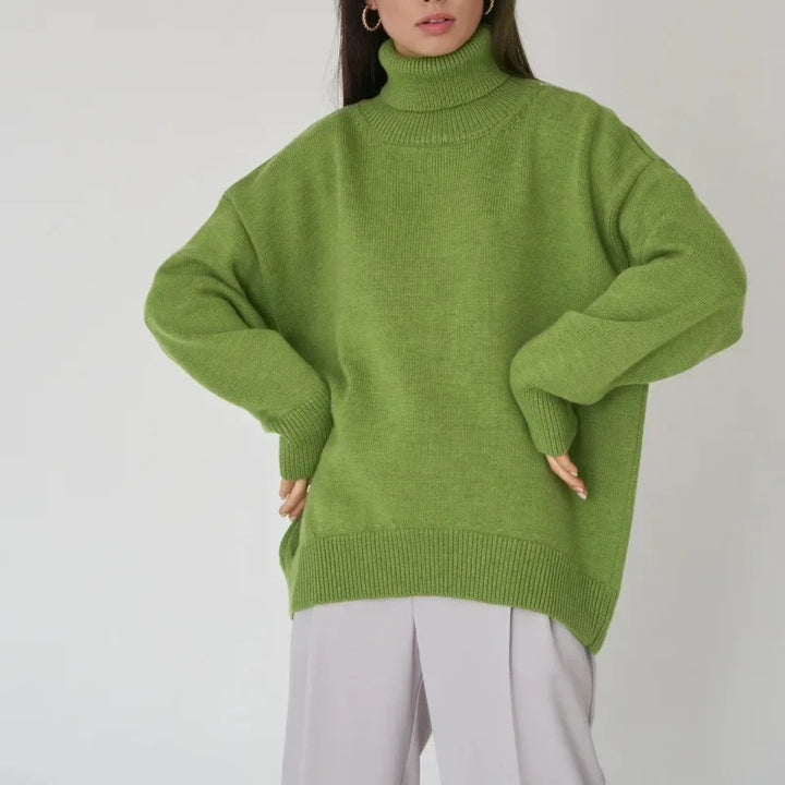 Damen-Rollkragenpullover