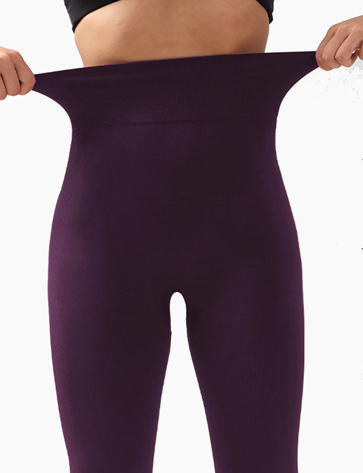 Women's High Waist Seamless Yoga Leggings with Tummy Control