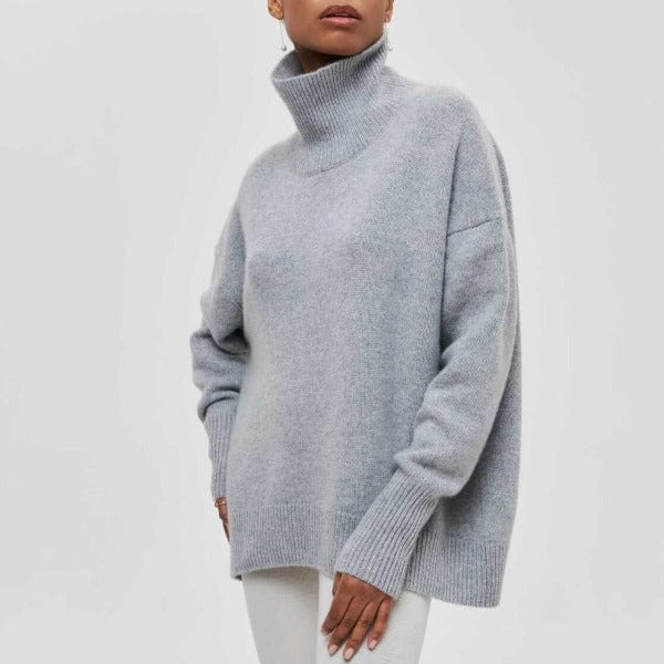 Maglione da donna a collo alto