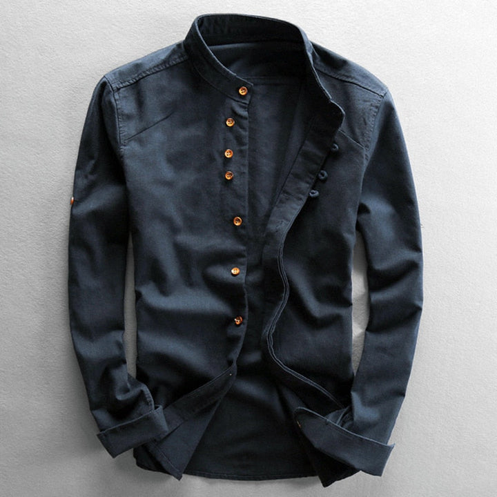 Men's Japanese Style Katana Shirt-Metro Lane Plaza