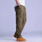 Men's Ripstop Cotton Cargo Trousers-Metro Lane Plaza