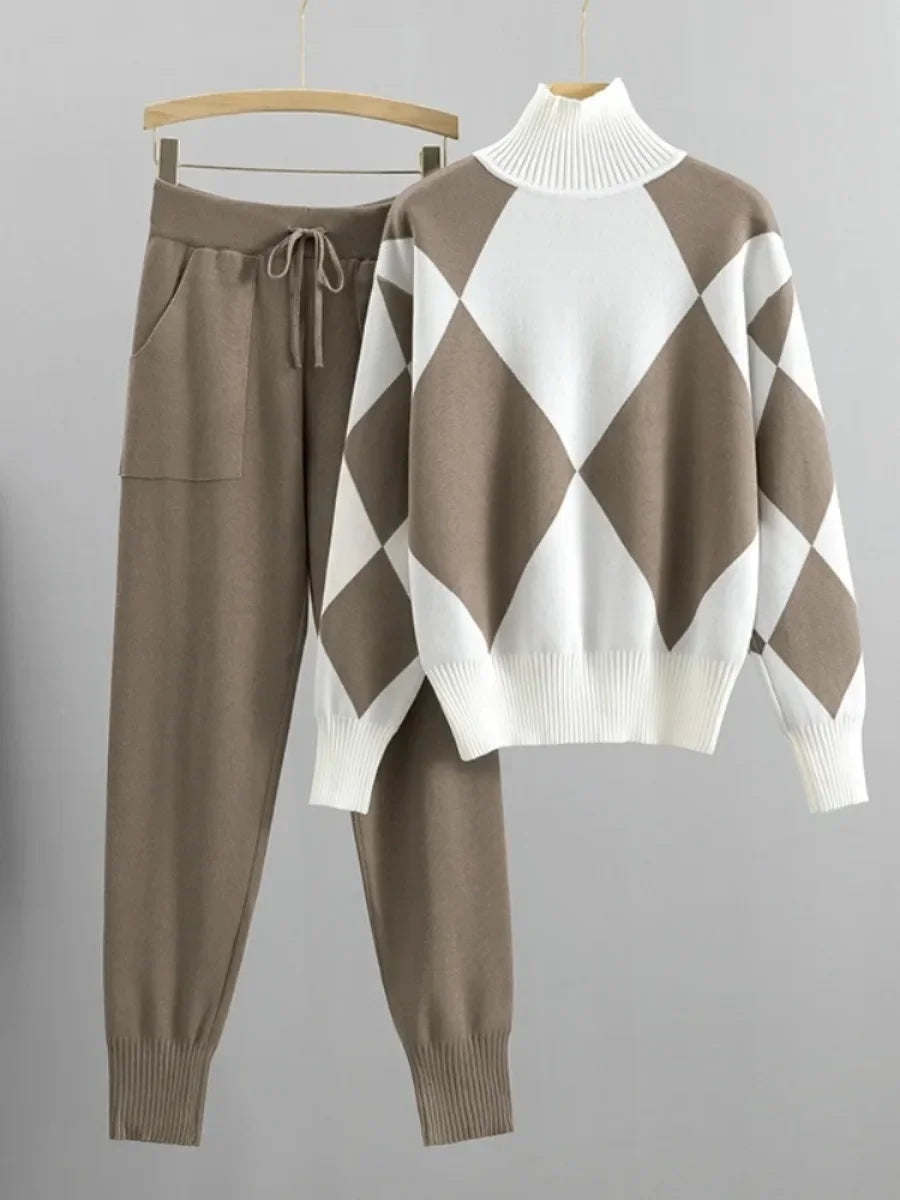 Mabel | Women's Comfortable Spring Two-Piece Set-Metro Lane Plaza