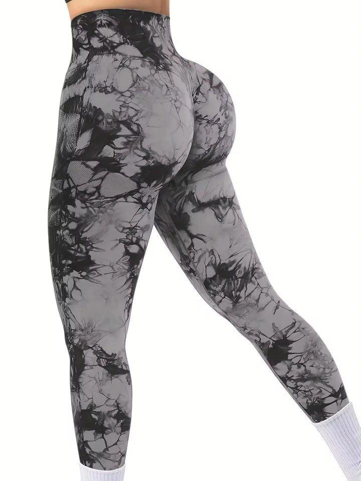 Women's High Waist Seamless Yoga Pants, Push-Up Sports Leggings