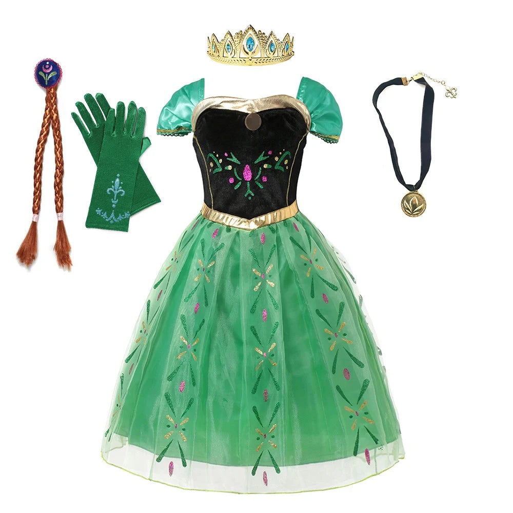 Prinsessekjole til piger – flot kostume til fødselsdagsfest