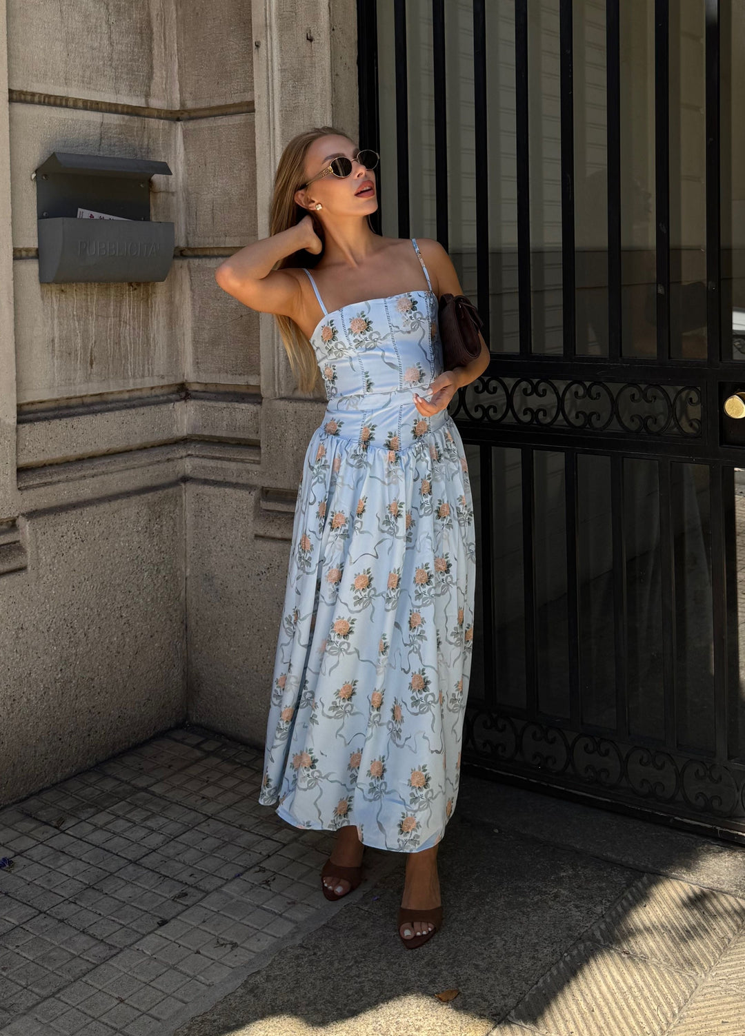 seraphina midi dress ASTR the Label | Seraphina Pleated Twist Corset Midi Dress in Butter Yellow