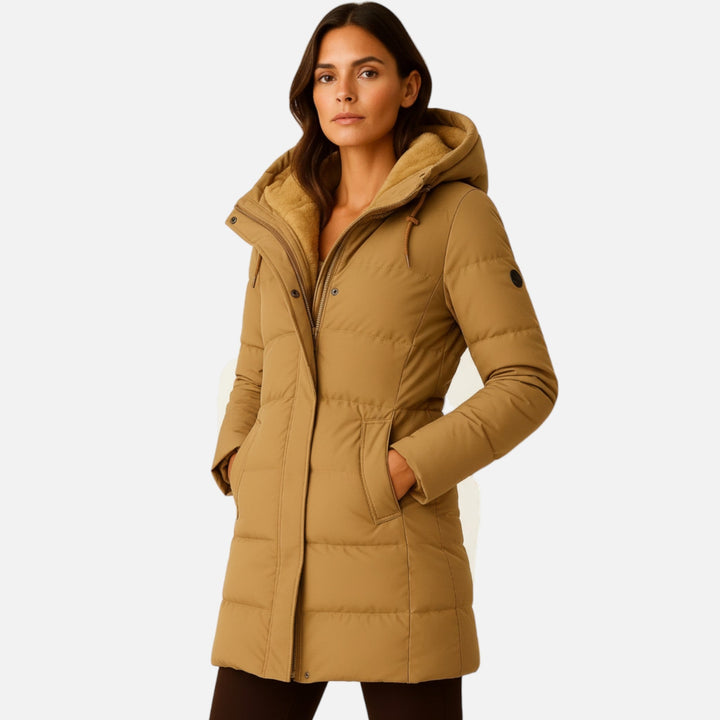 Isla | Women's Chic and Cozy Down Jacket-Metro Lane Plaza