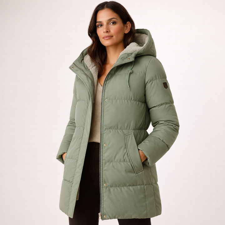 Isla | Women's Chic and Cozy Down Jacket-Metro Lane Plaza