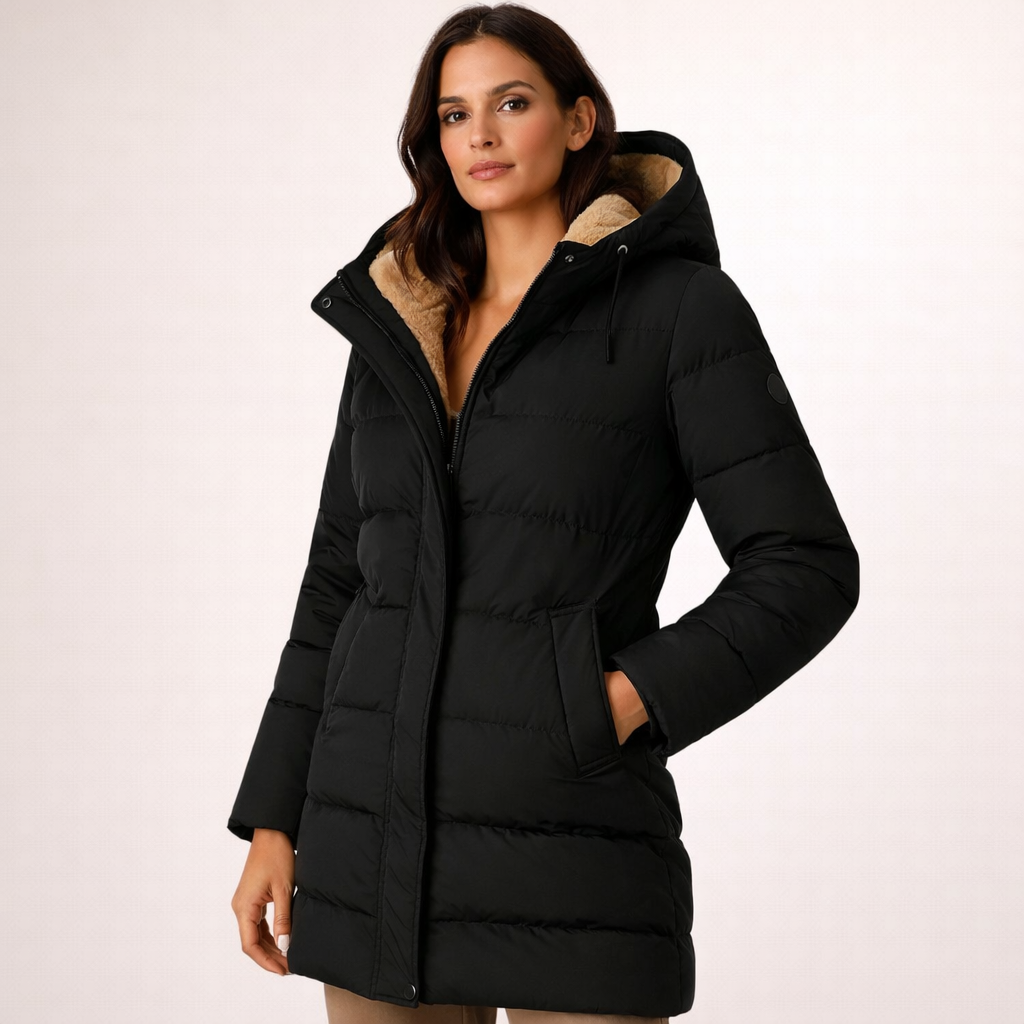 Isla | Women's Chic and Cozy Down Jacket-Metro Lane Plaza