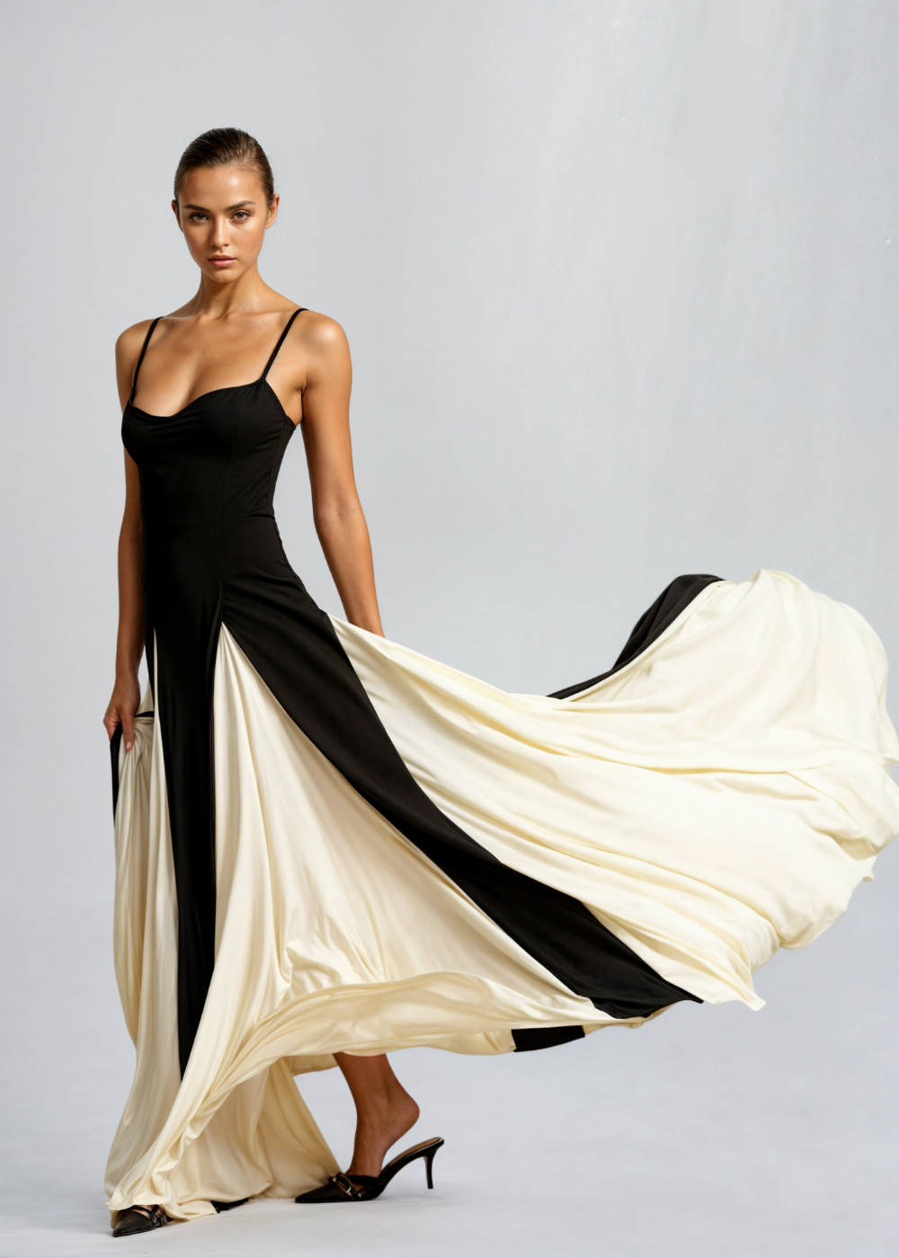 Women's Elegant Maxi Dress-Metro Lane Plaza