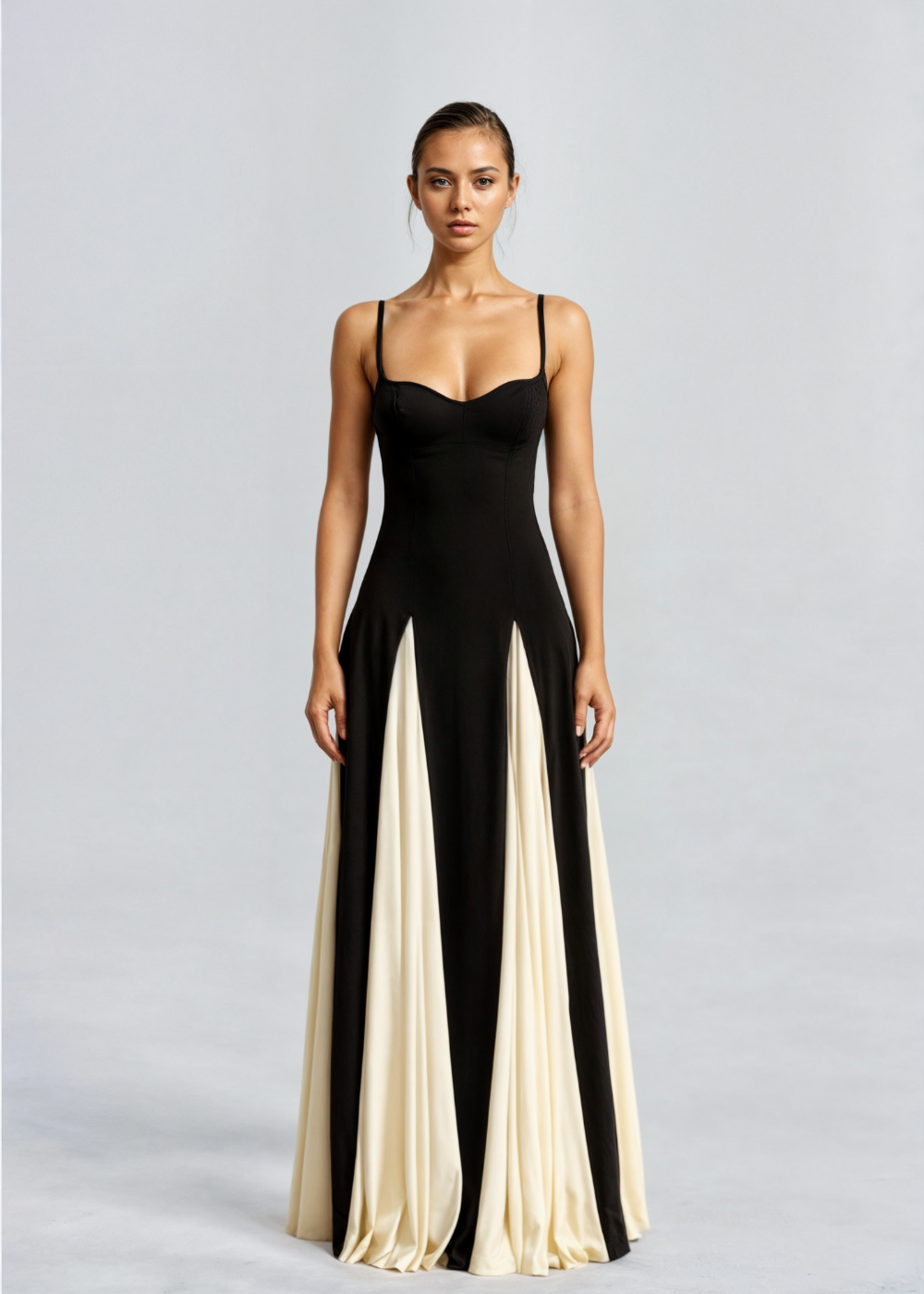 Women's Elegant Maxi Dress-Metro Lane Plaza