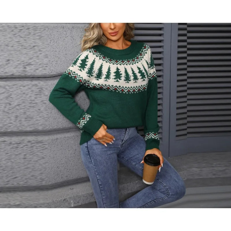 Women's Festive Knit Sweater