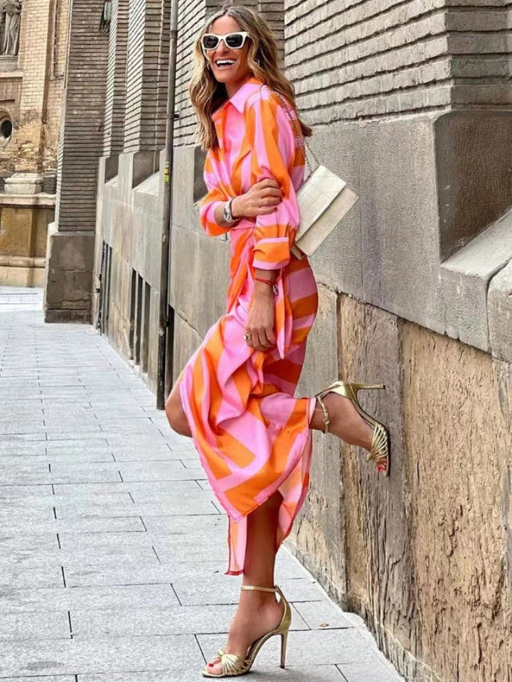 Women's Stylish and Comfortable Floral Summer Dress-Metro Lane Plaza