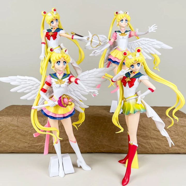 Sailor Moon-animefiguur voor kinderen - Jupiter- en Venus-konijnenpop