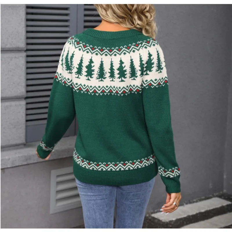 Women's Festive Knit Sweater