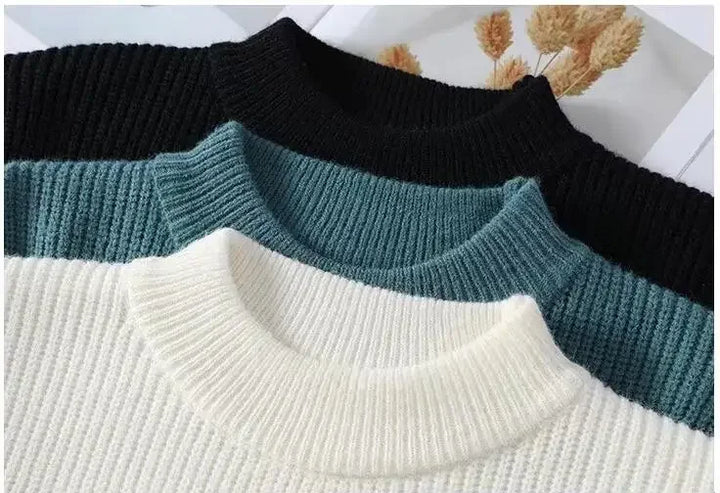 Klassischer Herren-Strickpullover