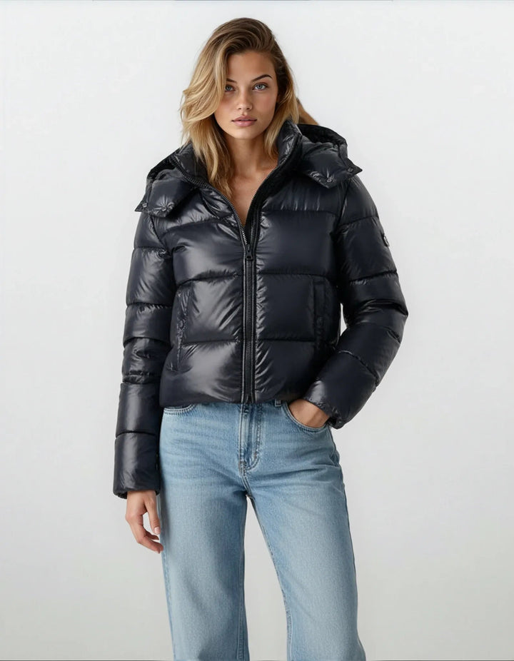 Nora | Women's Comfortable Warm Winter Down Jacket-Metro Lane Plaza